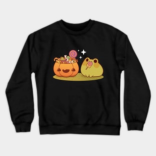 Trick or treat froggie Crewneck Sweatshirt